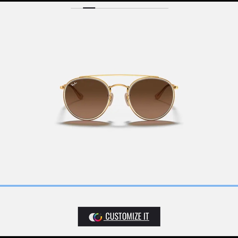 RAYBANS Round Double-Bridge